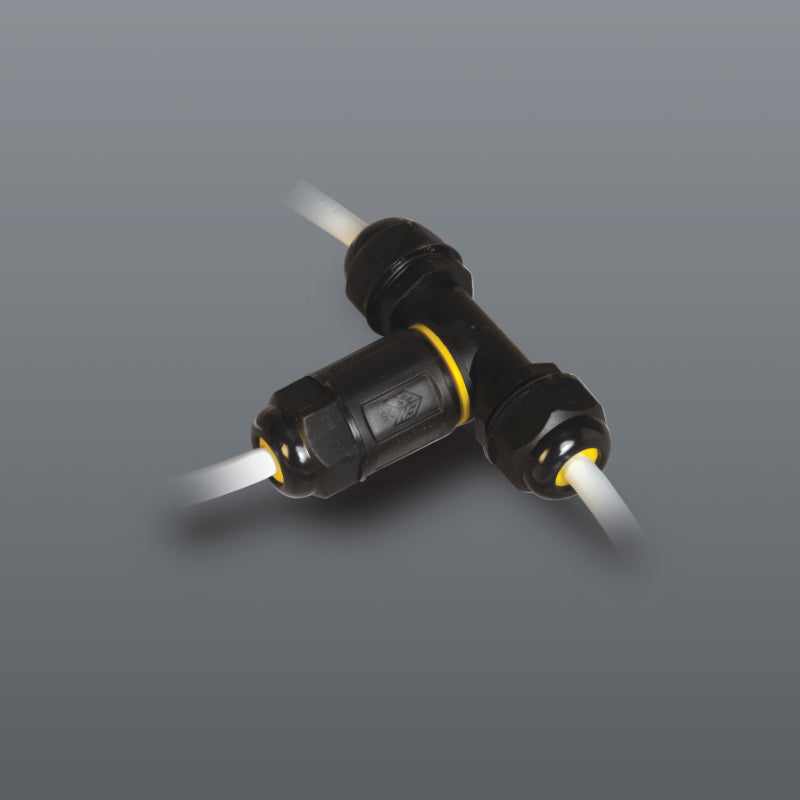 IP68 T- JUNCTION CONNECTOR - 3 POLE – Spazio Lighting