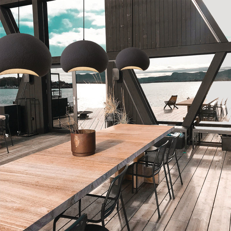 CLOUD PENDANT 400MM - BLACK