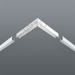 Load image into Gallery viewer, S-SYSTEM LINEAR &lt;br&gt; 90° CORNER JOINT - WHITE
