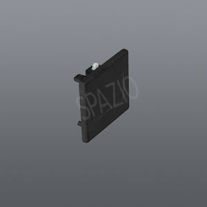 4 WIRE SQUARE TRACK-END CAP
